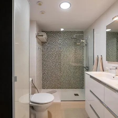 公寓 Esther's Sea View 普拉亚戴尔雷安格莱斯